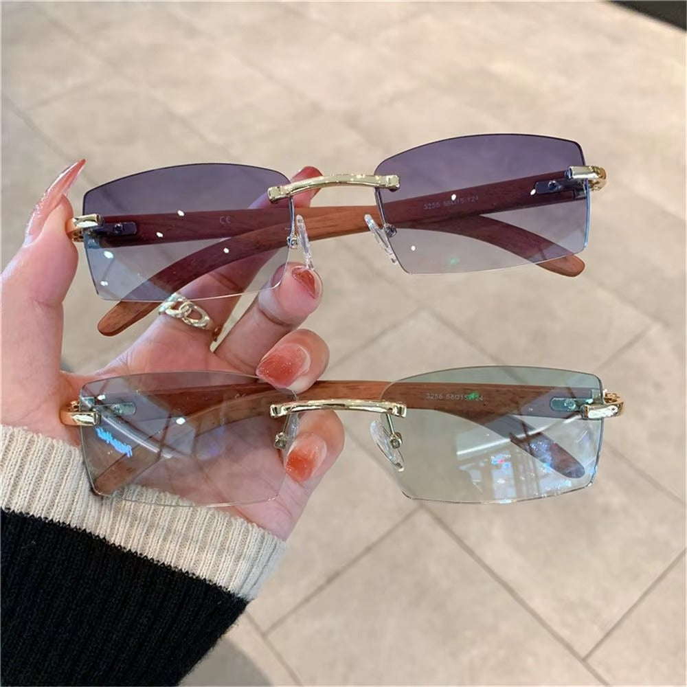 Rimless Sunglasses