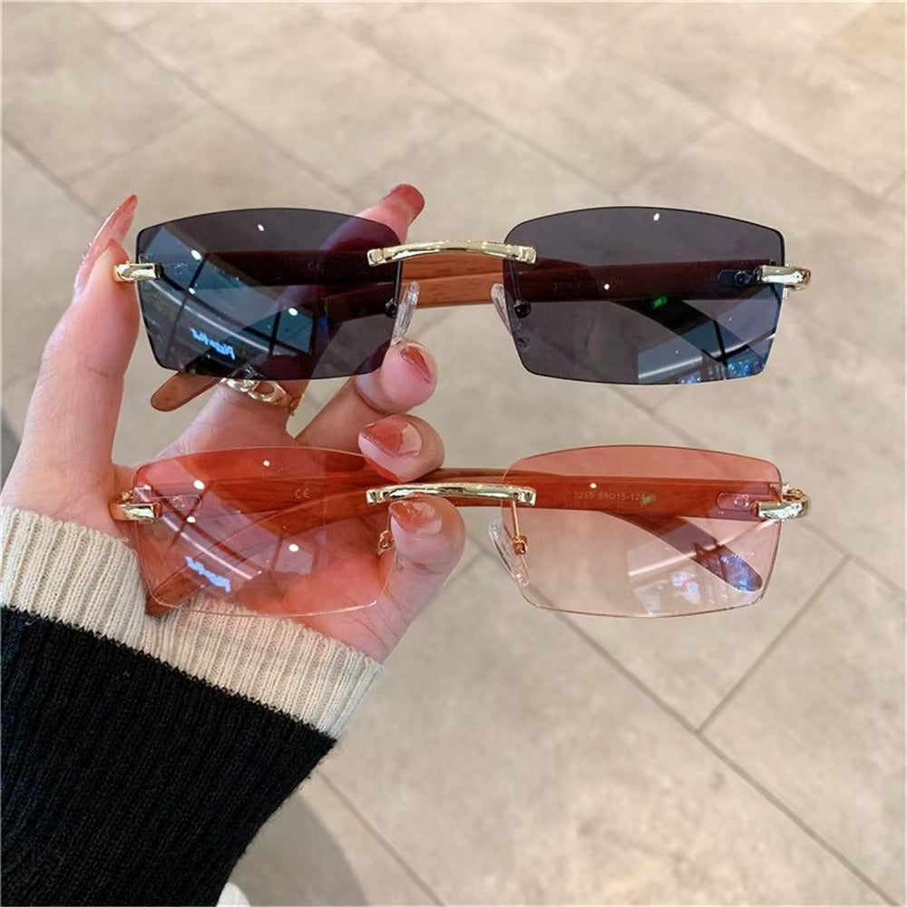 Rimless Sunglasses
