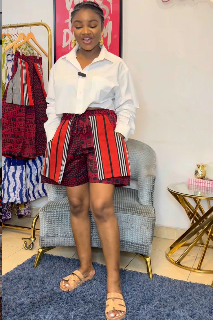 Women Shorts Skirts Fashion Loose High Waist Shorts