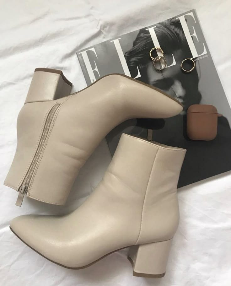 Women's round Toe Ankle Boots