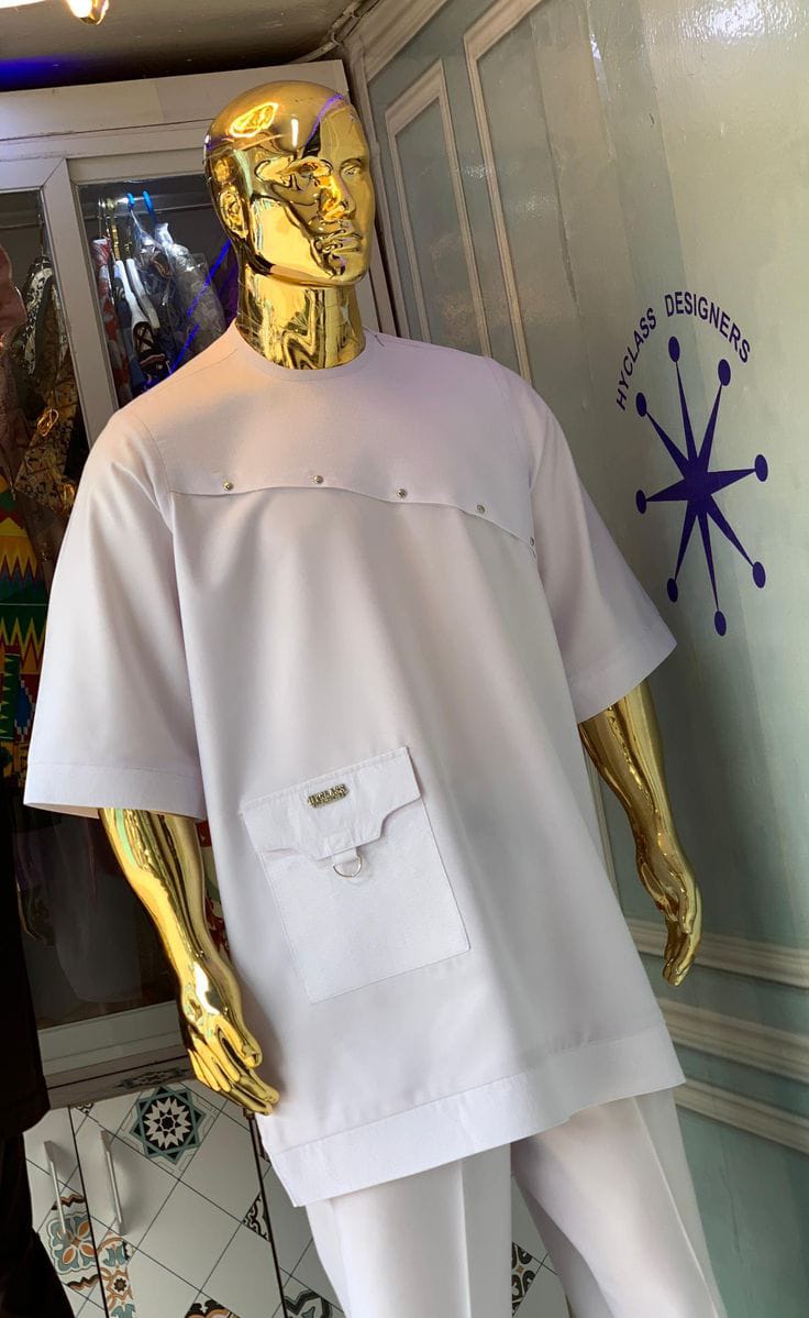 inspired outfit, crafted in a serene fabric