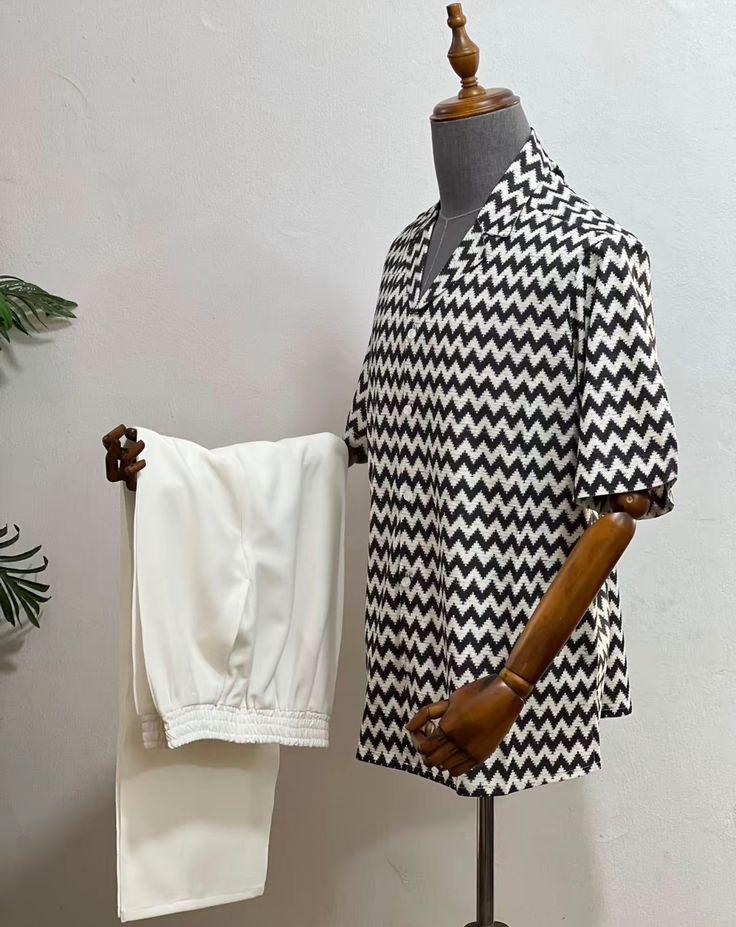 crafted in a serene fabric that speaks of confidence