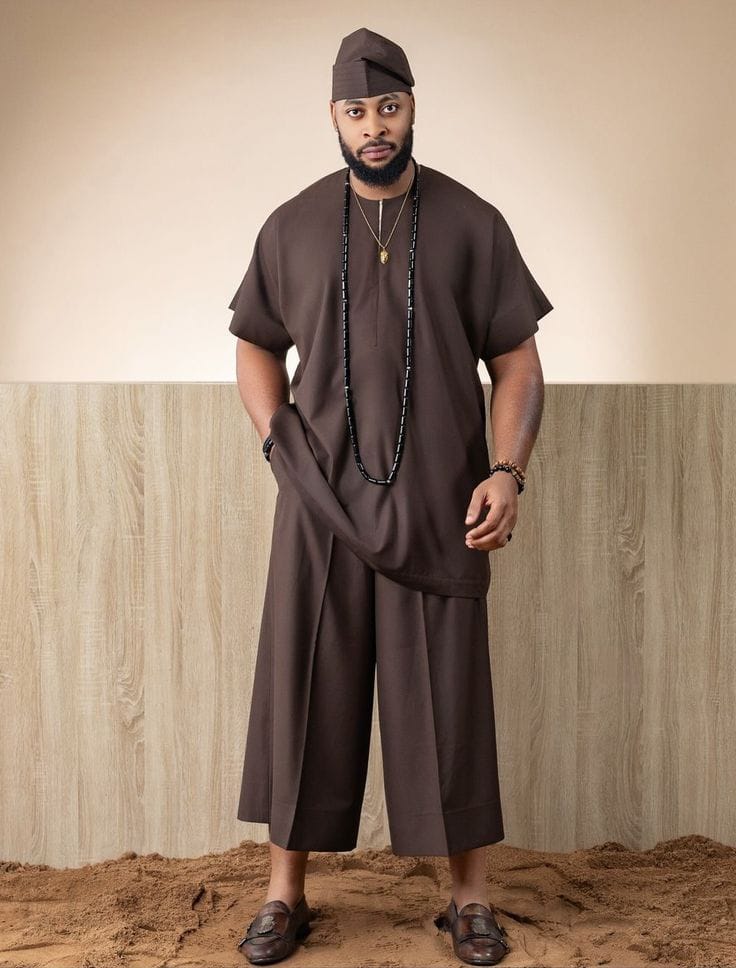 Elevate your style with this timeless Nigerian inspired outfit