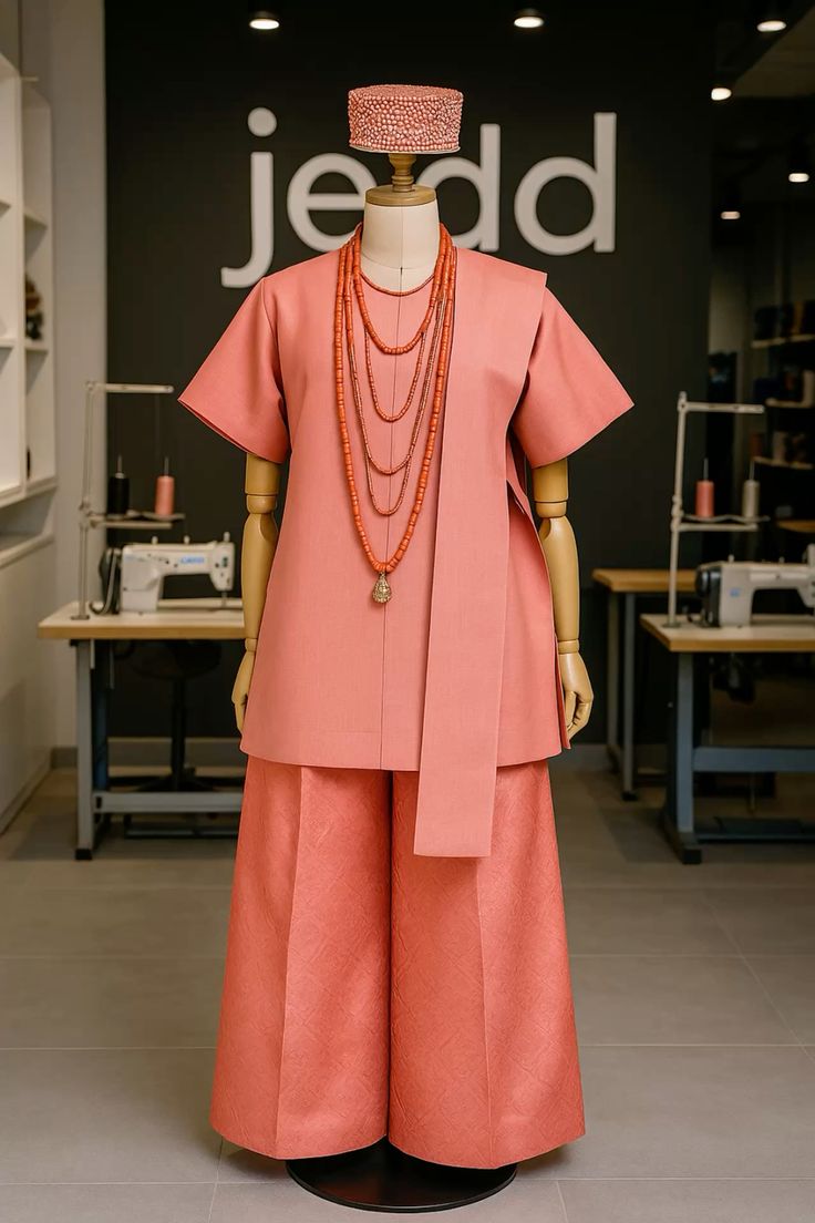 Elevate your style with this timeless Nigerian inspired