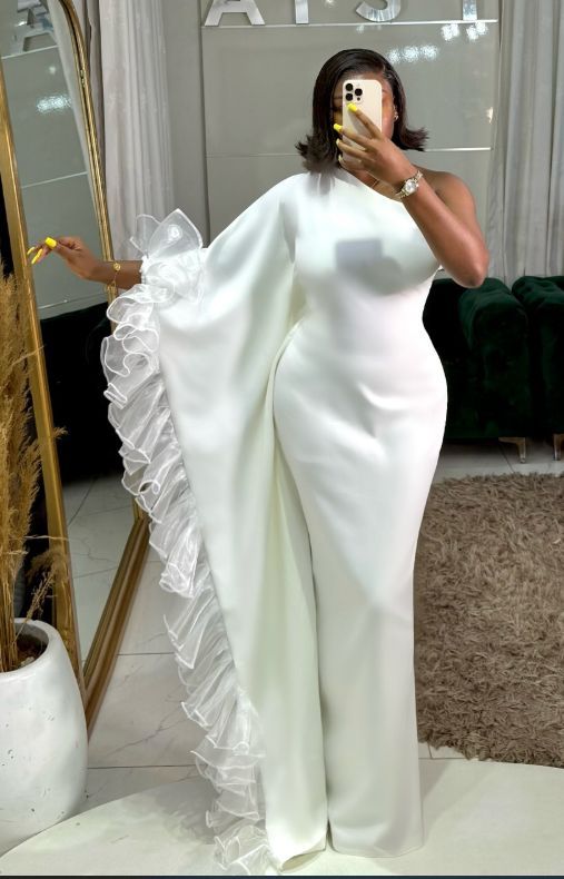 Luxurious Evening Dresses High quality African Evening Dress Shoulder Long Sleeves Special Occasion Gowns