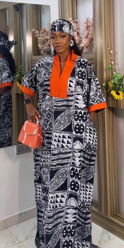 African Bubu gown.