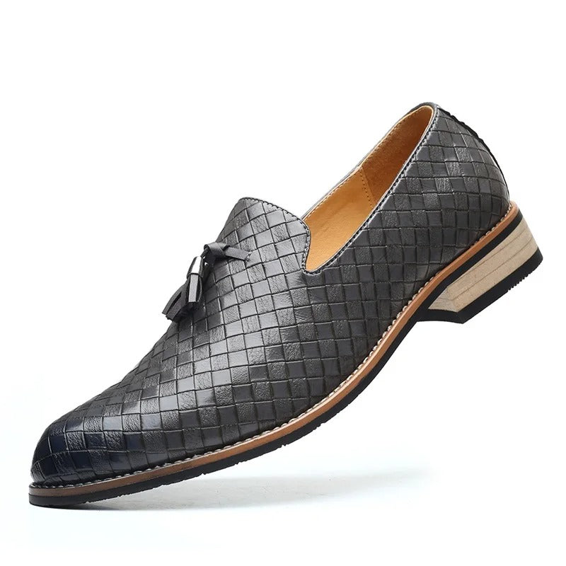 Men Luxury Casual Shoes Autumn Leather Loafers Office