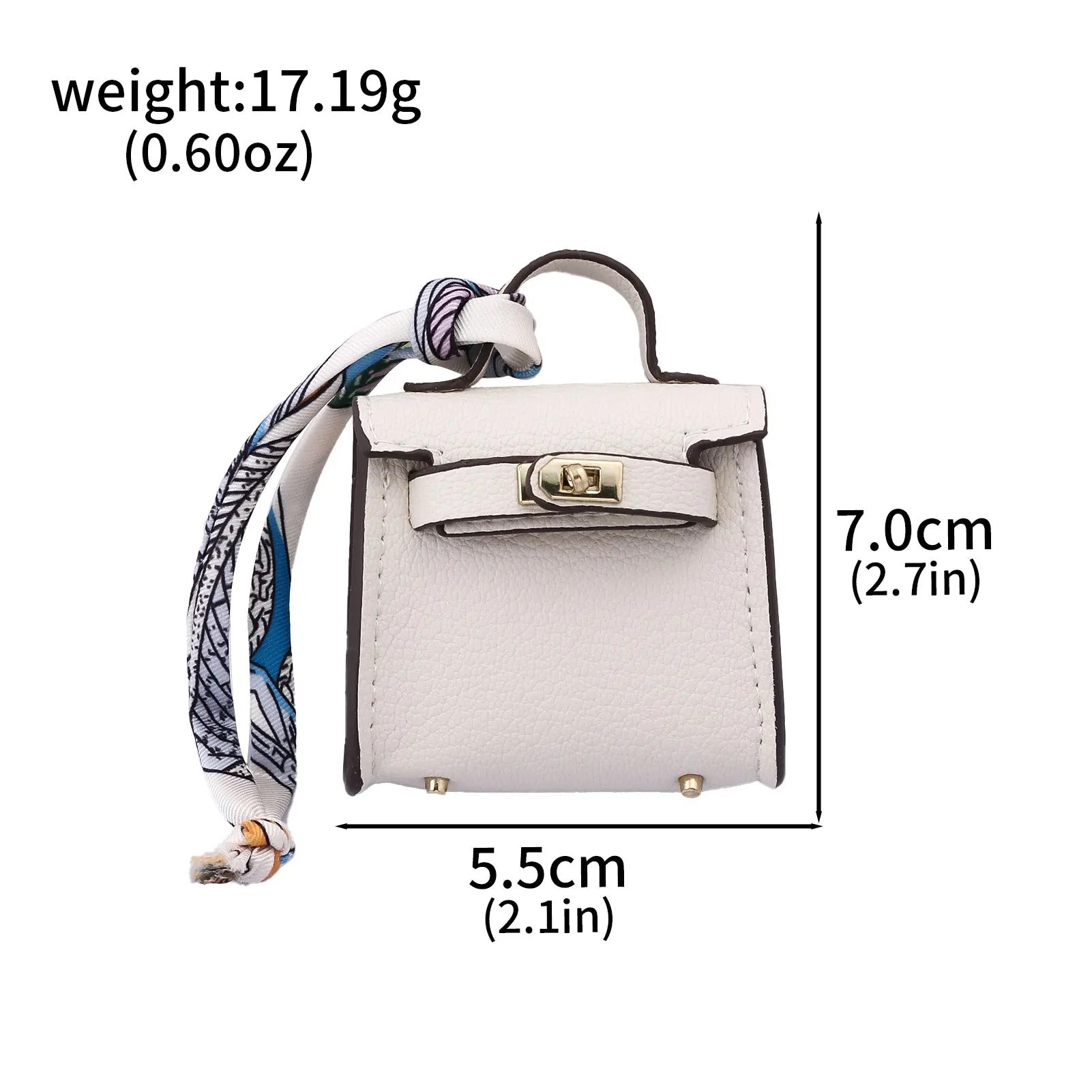 Hanging Ribbon Bag Charms Keychain for Women