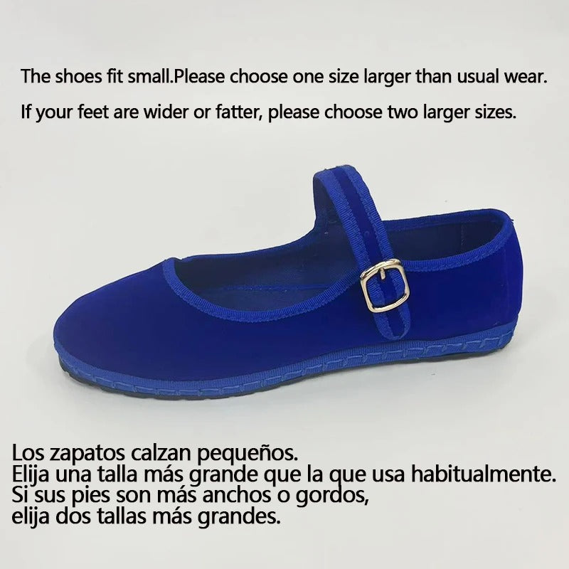 Hand Stitch Casual Streetwear Ballet Flats Pumps