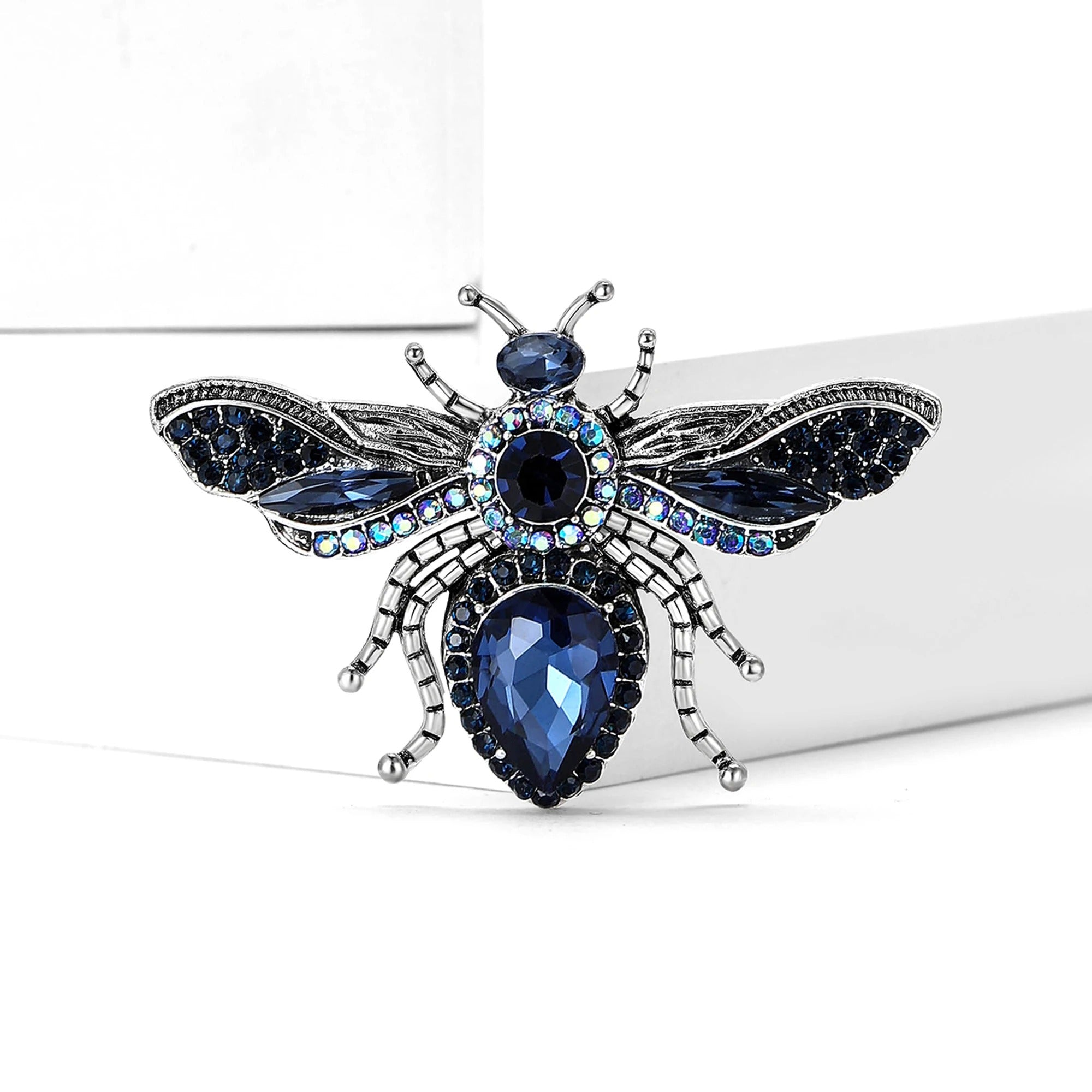 Rhinestone Bee Brooches for Women