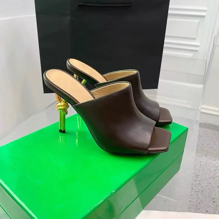 European and American Summer High Quality Irregular High Heel