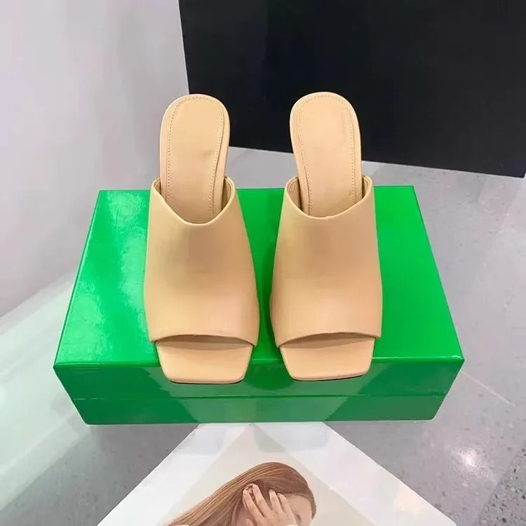 European and American Summer High Quality Irregular High Heel