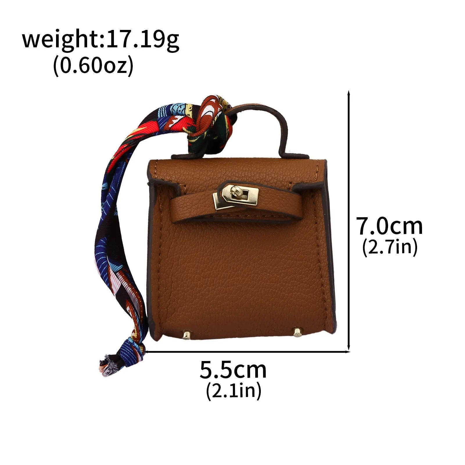 Hanging Ribbon Bag Charms Keychain for Women