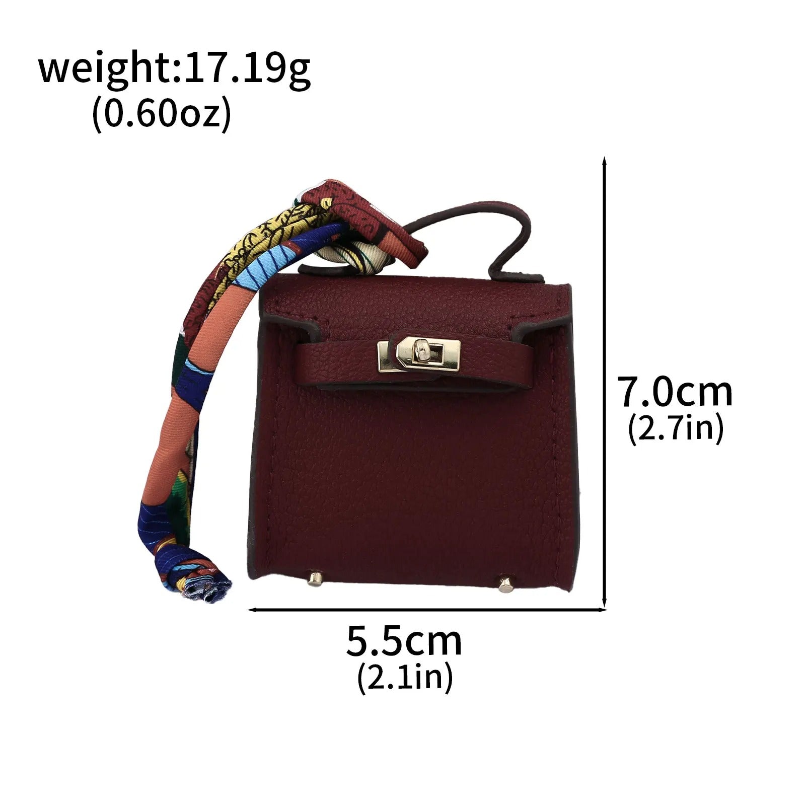 Hanging Ribbon Bag Charms Keychain for Women