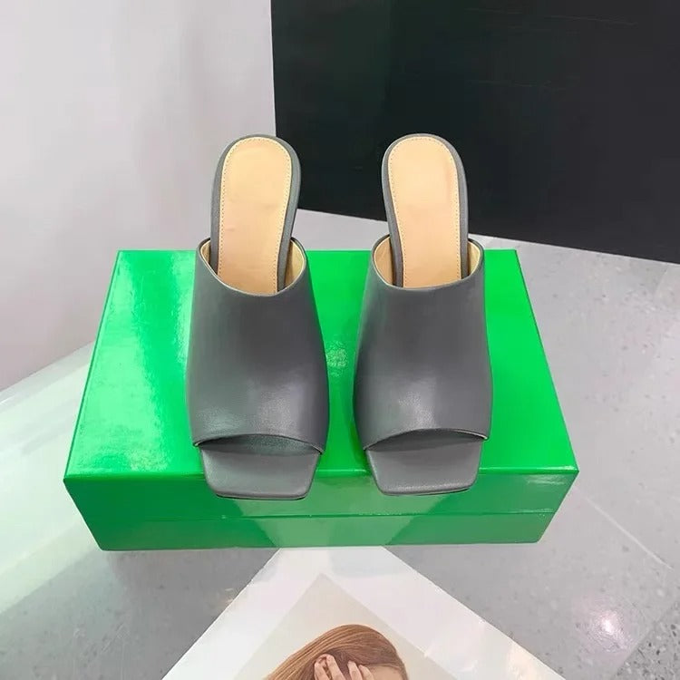 European and American Summer High Quality Irregular High Heel