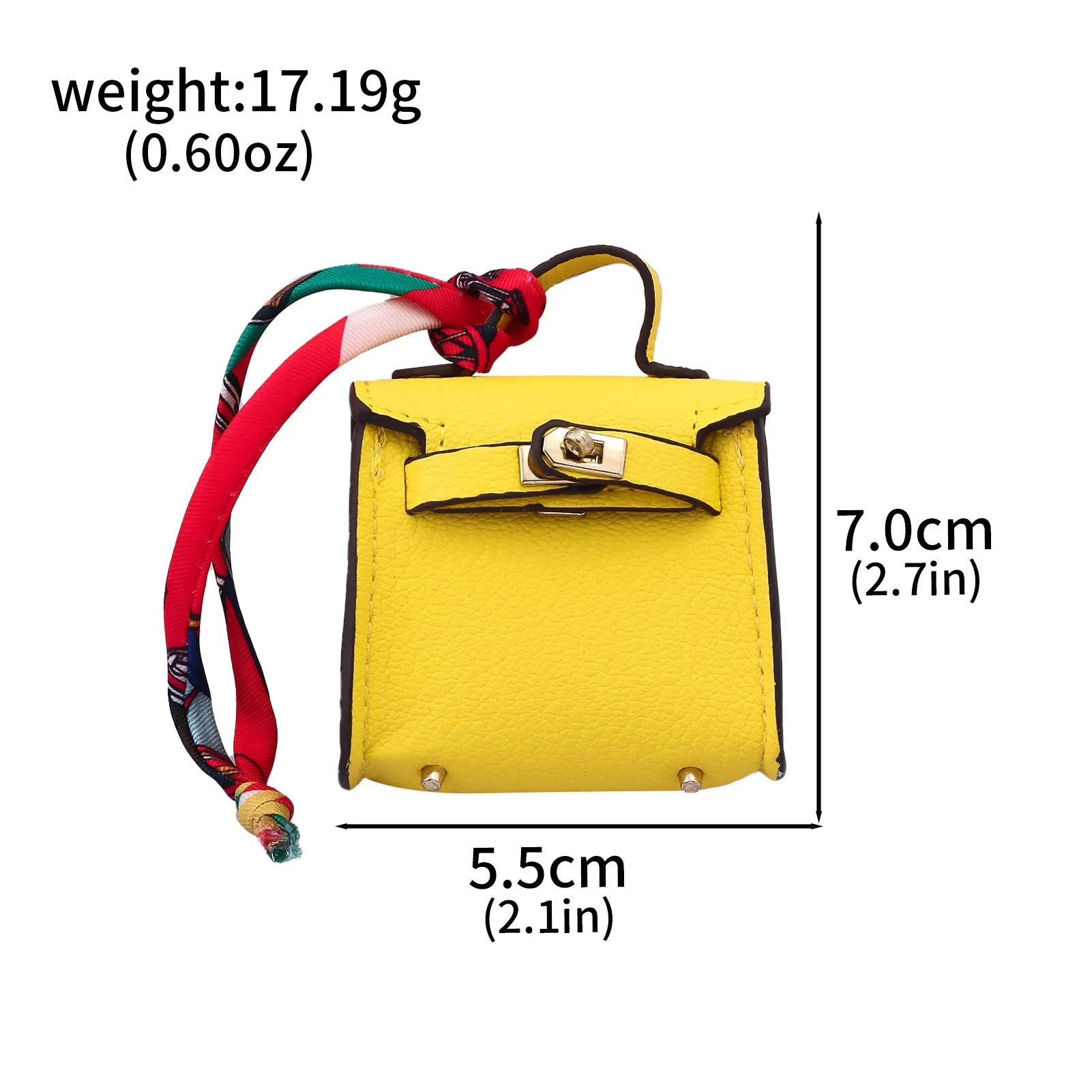 Hanging Ribbon Bag Charms Keychain for Women