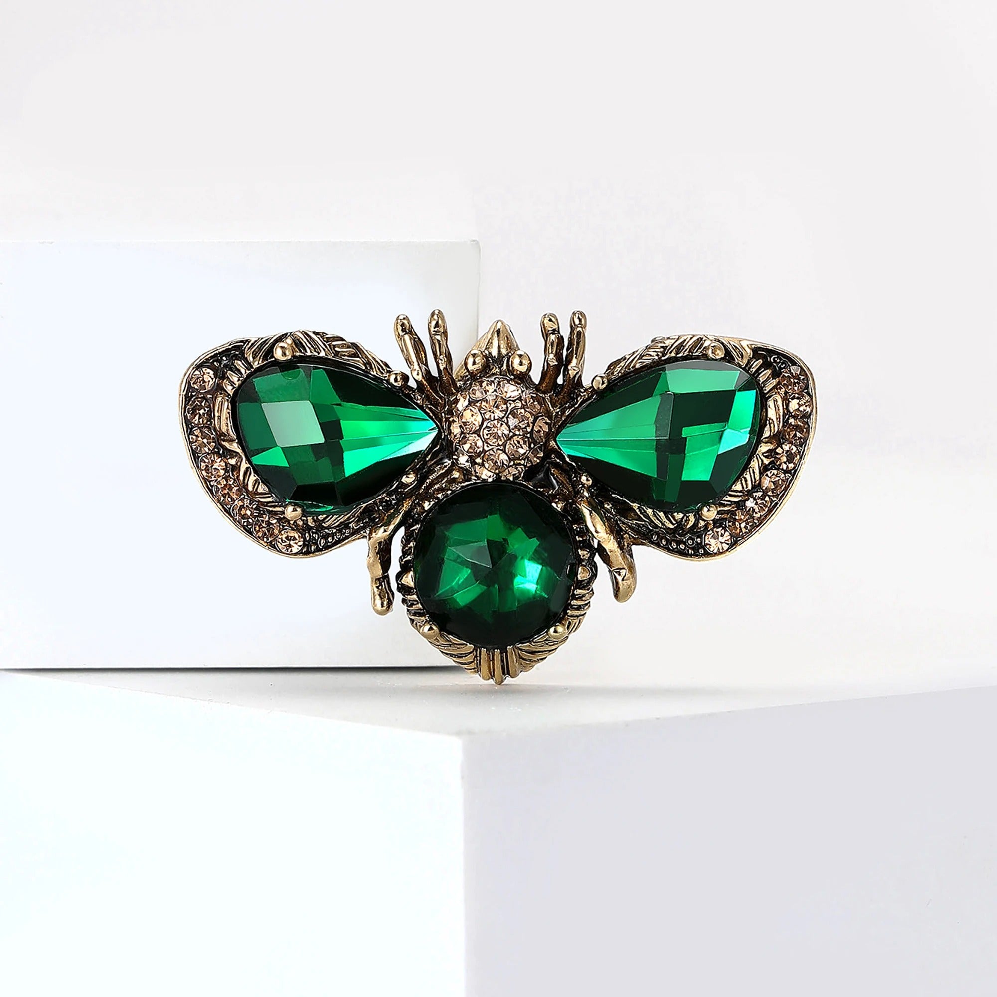 Rhinestone Bee Brooches for Women