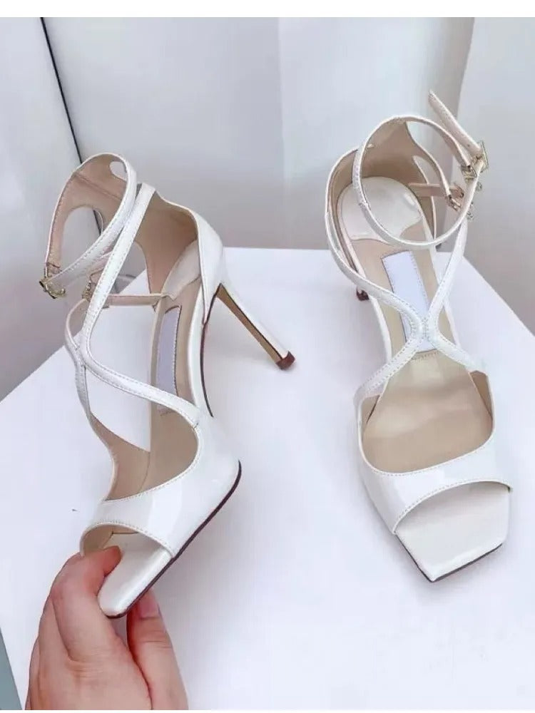 Summer New Fashionable High-heeled Women's Open Toed