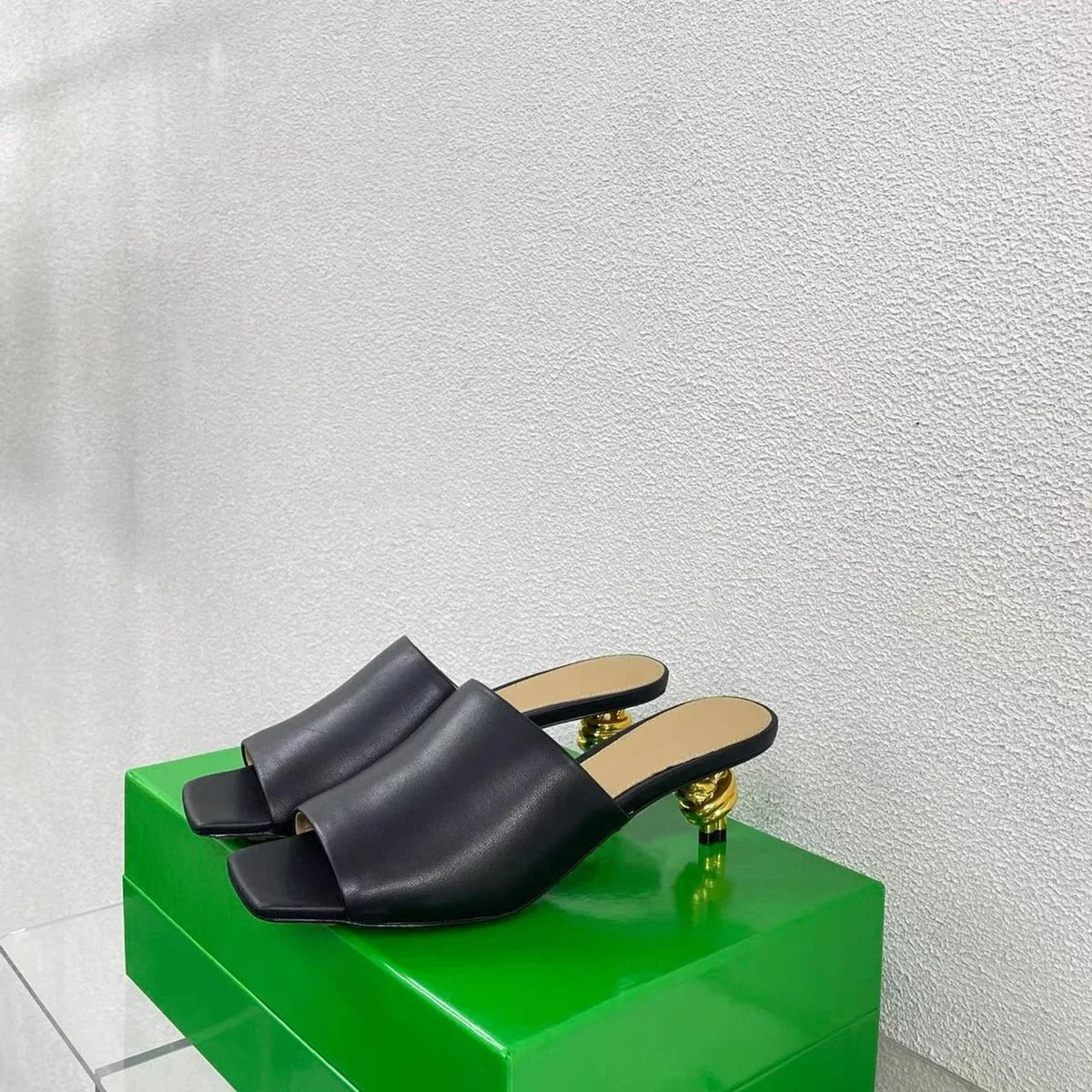 European and American Summer High Quality Irregular High Heel