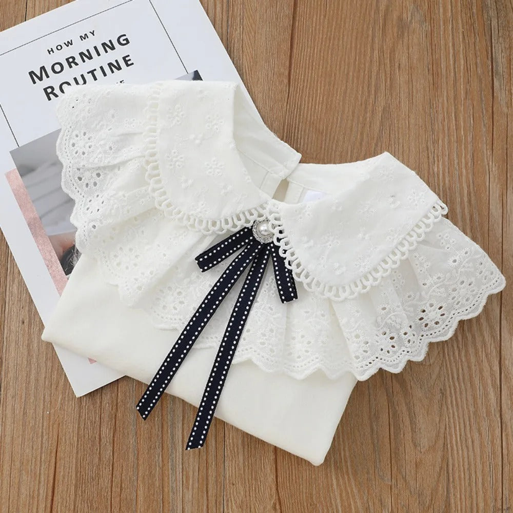 Cute Long Sleeve Y2k Top Kids Clothes Children's Clothing Girls Shirts.