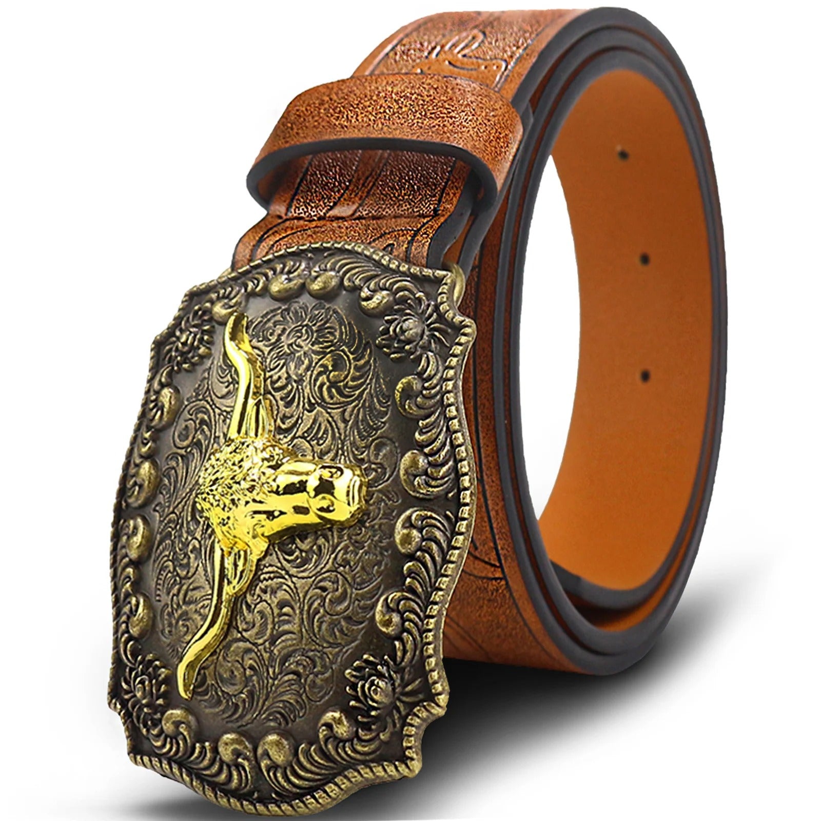 Cowboy Belt jeans pin buckle belt