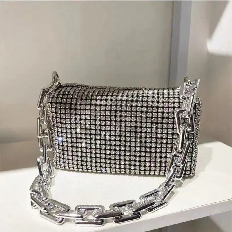 Glitter Chain Prom Purse,