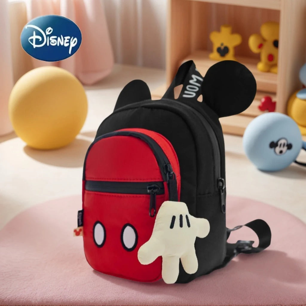 Mickey Backpack Three Layer Disney Schoolbag