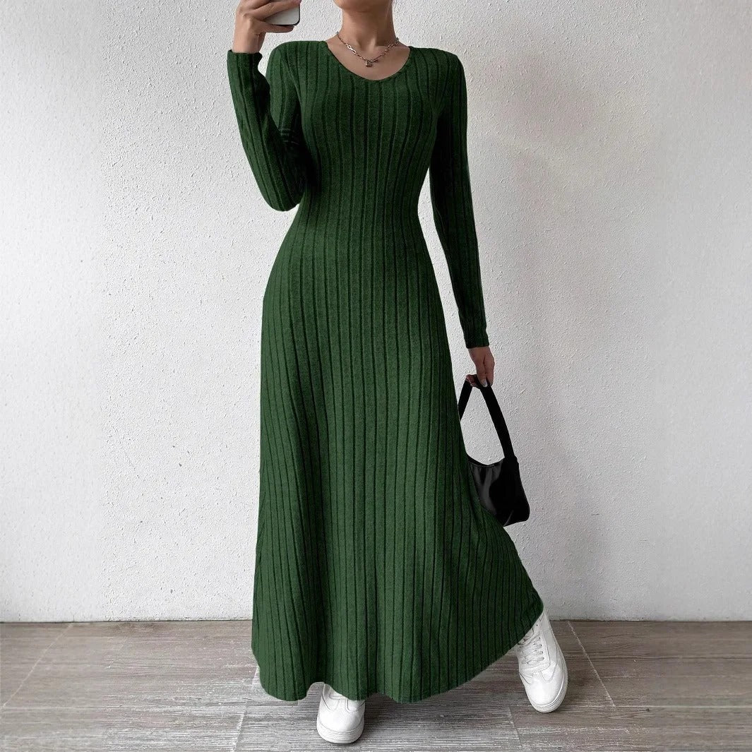 Knitted Maxi Dress Women
