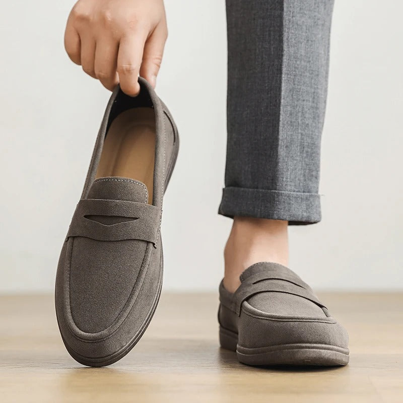 Men's Slip On Loafers Preppy Lightweight