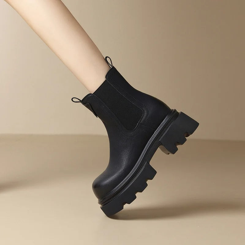 Waterproof Chelsea Boots British Style.