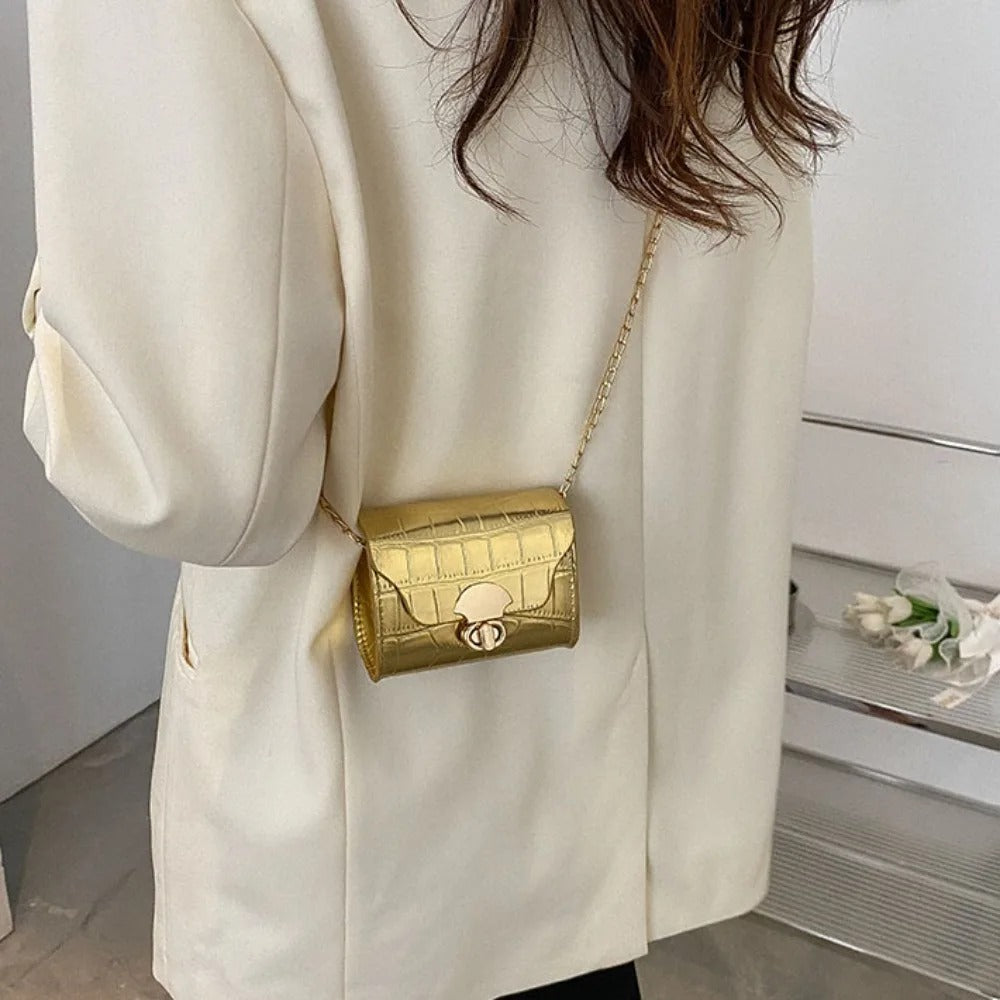 Mini fashionable shoulder crossbody small box bag,