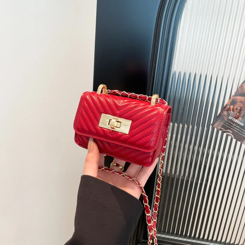 Design Bags for Women, Trendy New Western-style Chain Mini Crossbody Bags
