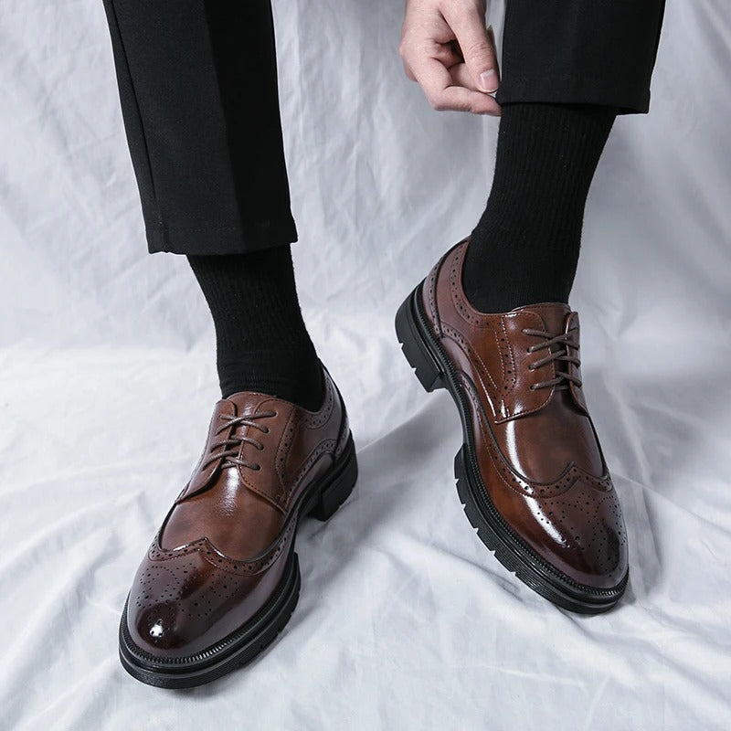 Up Oxfords Footwear Loafers Leather Breathable