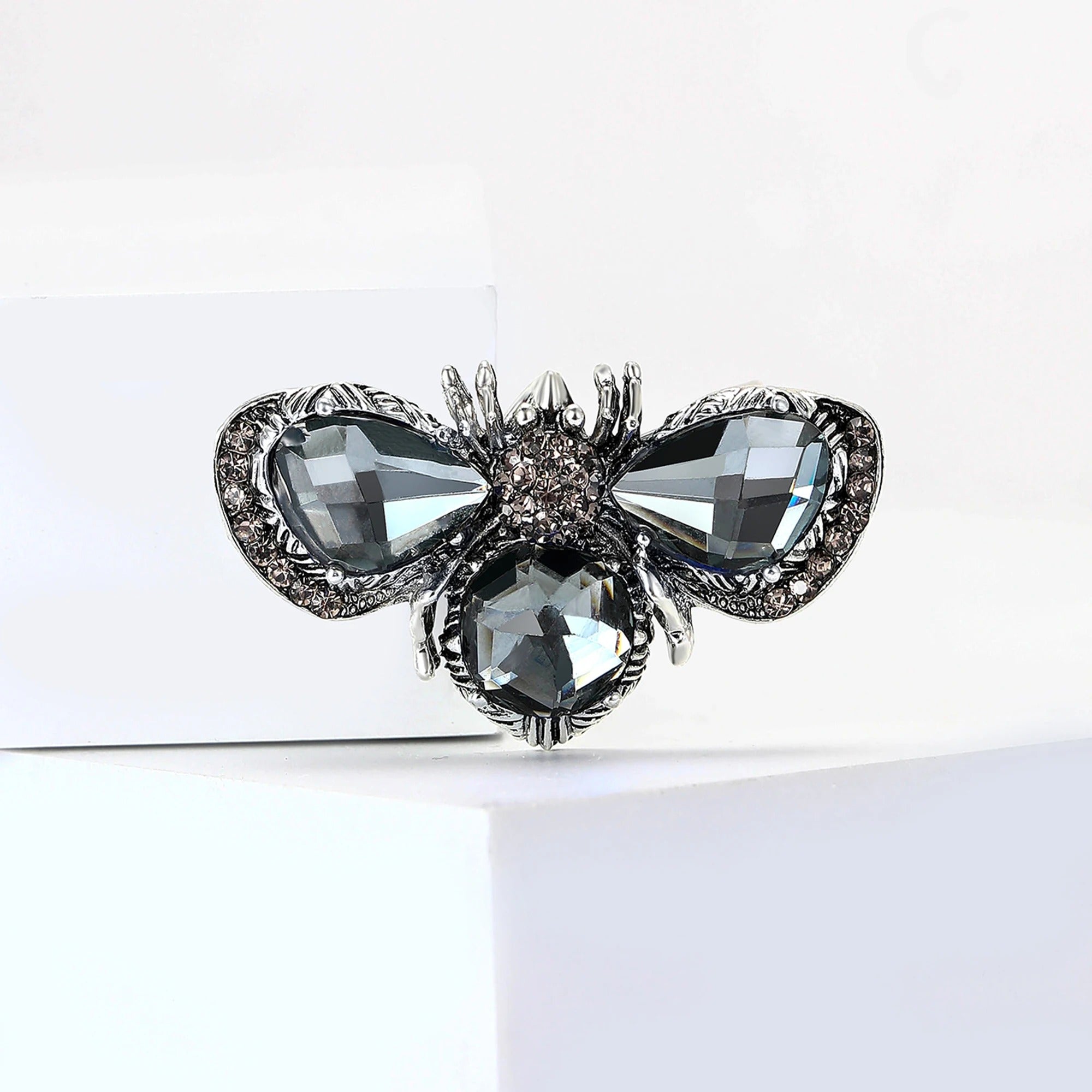 Rhinestone Bee Brooches for Women