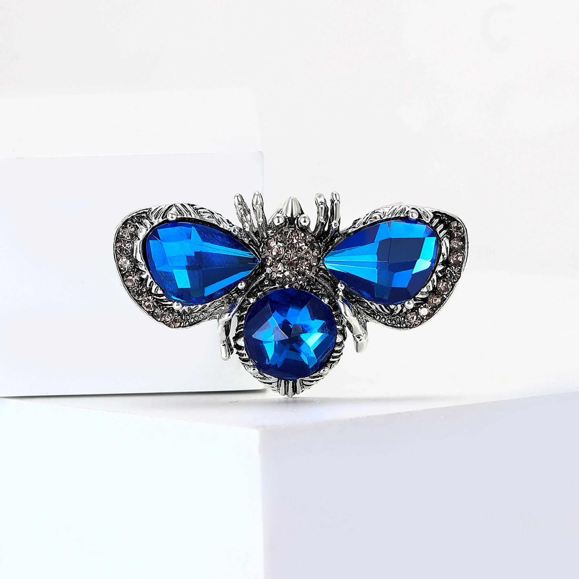 Rhinestone Bee Brooches for Women