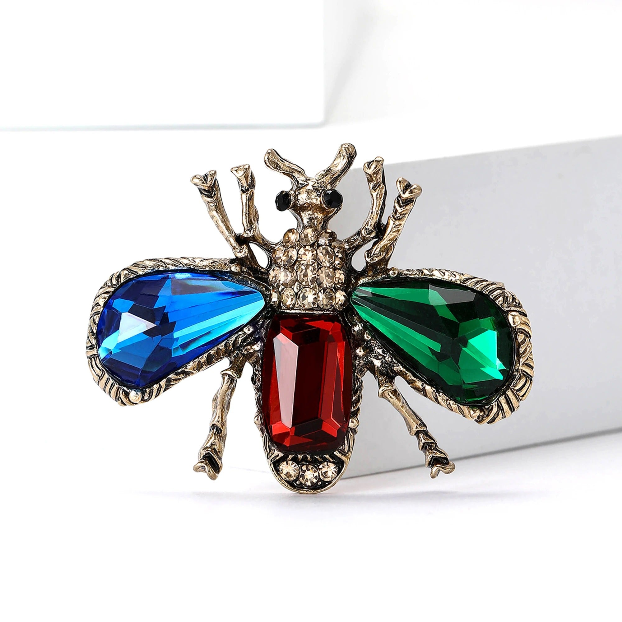 Rhinestone Bee Brooches for Women