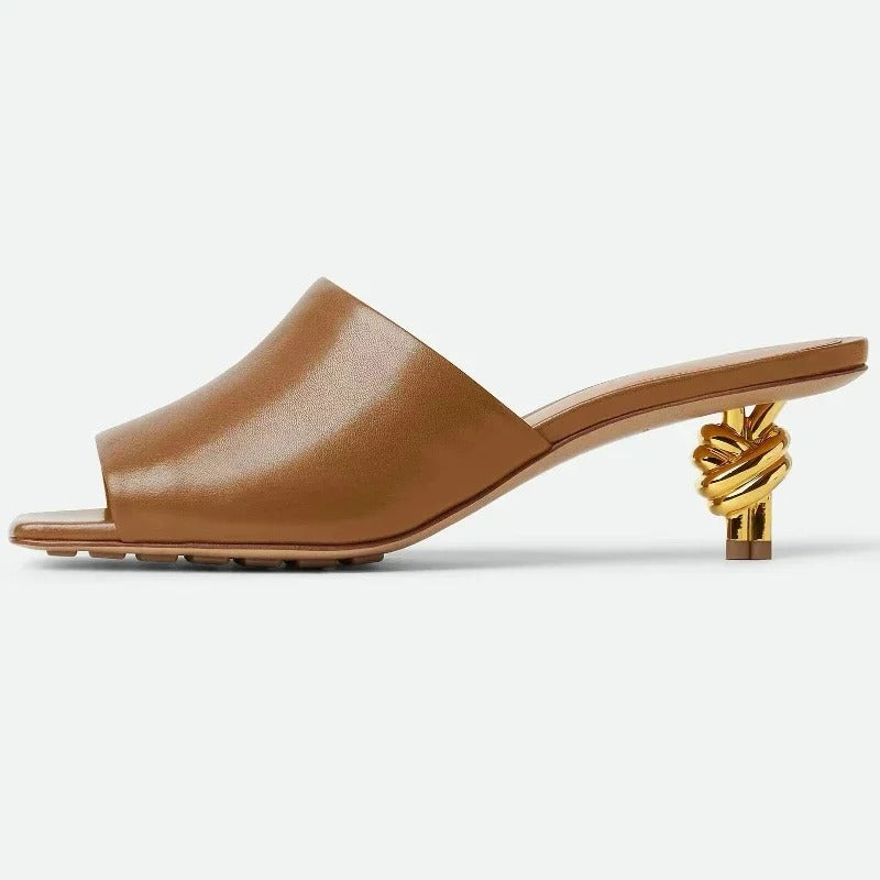 European and American Summer High Quality Irregular High Heel