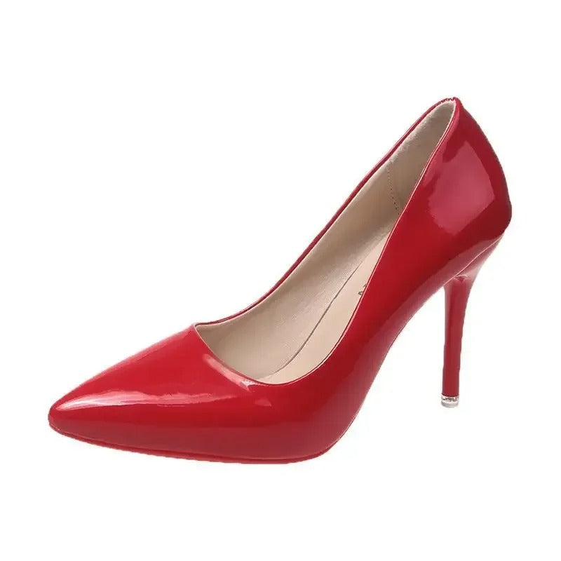 Fashion High Heels 35-45 Plus Size Women Shoes 12cm Thin Stiletto