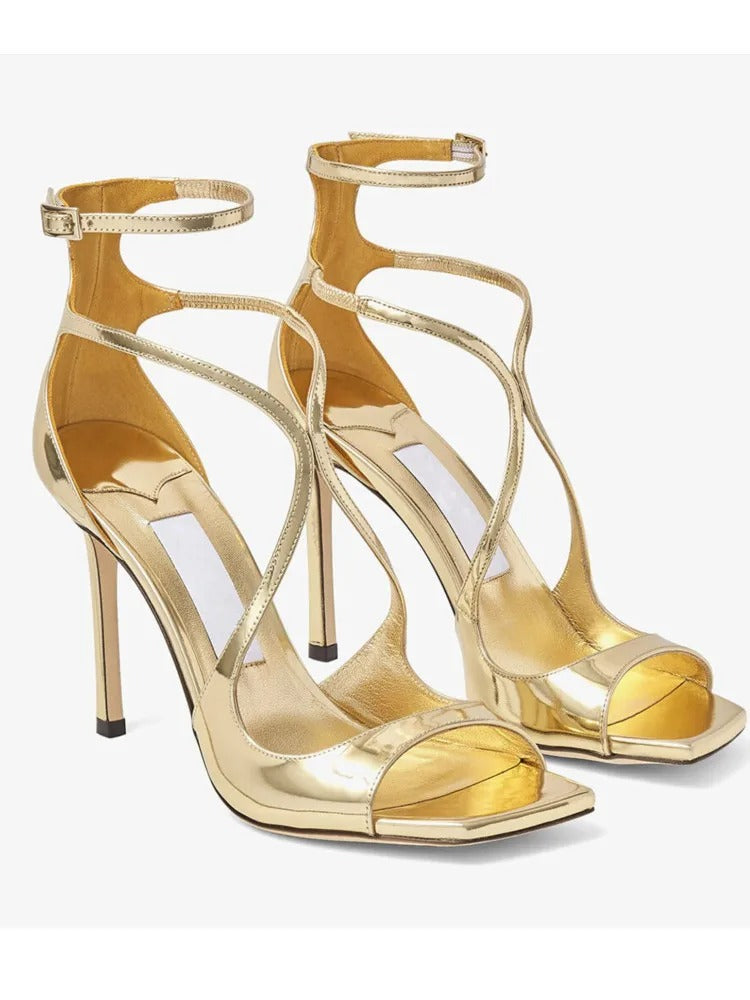 Summer New Fashionable High-heeled Women's Open Toed