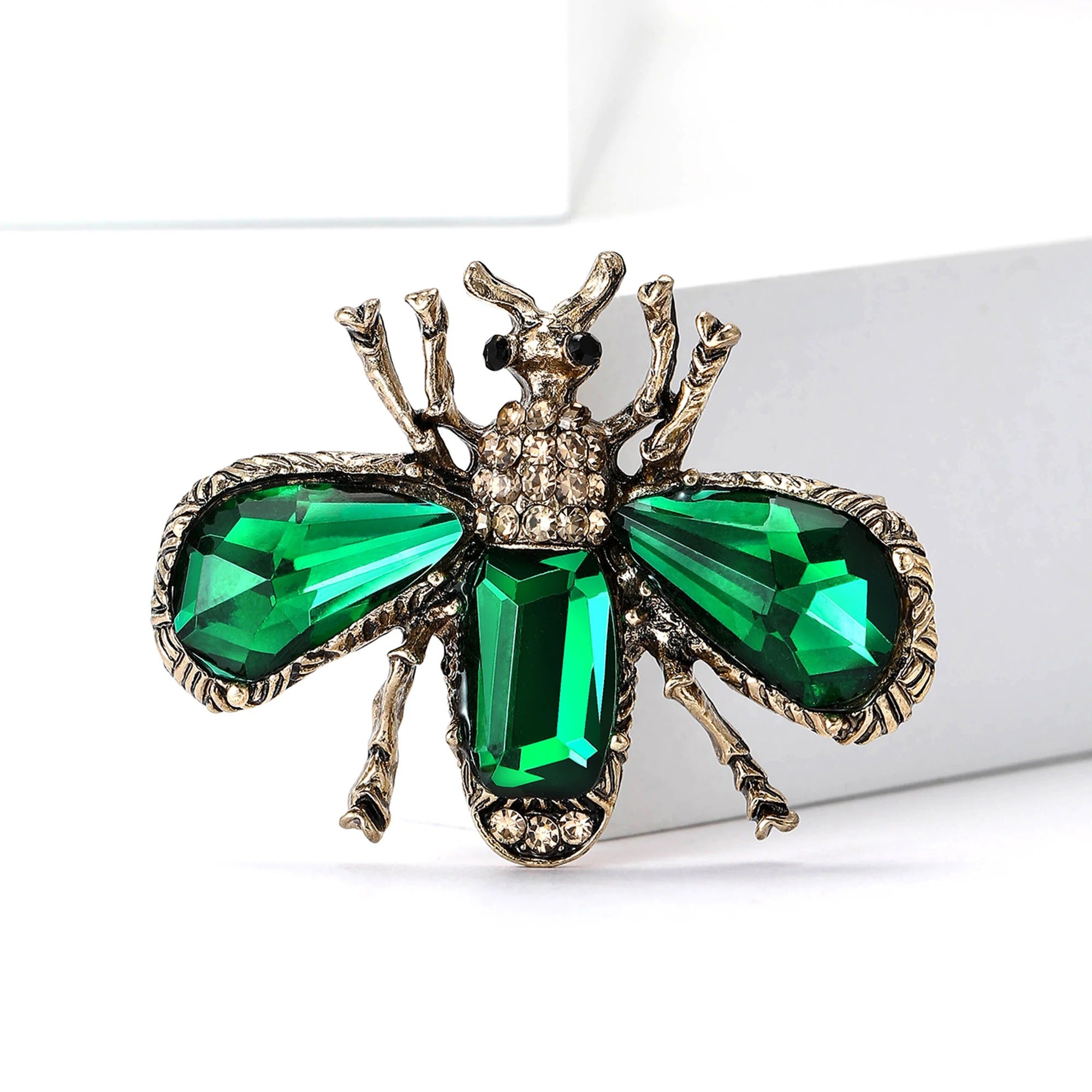Rhinestone Bee Brooches for Women