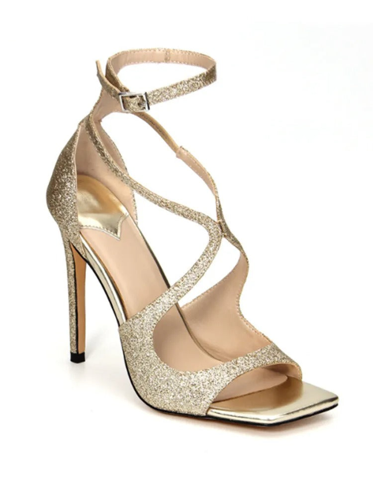 Summer New Fashionable High-heeled Women's Open Toed