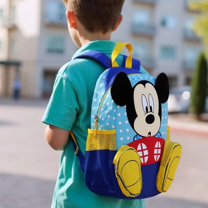 Mickey Mouse Multiple Pockets Children's Backpack