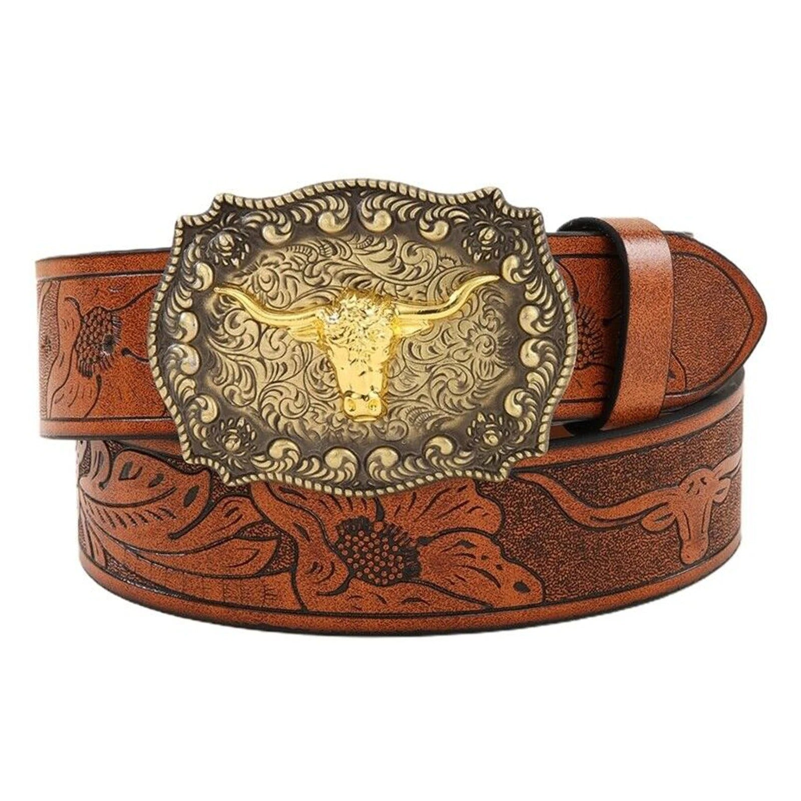 Cowboy Belt jeans pin buckle belt