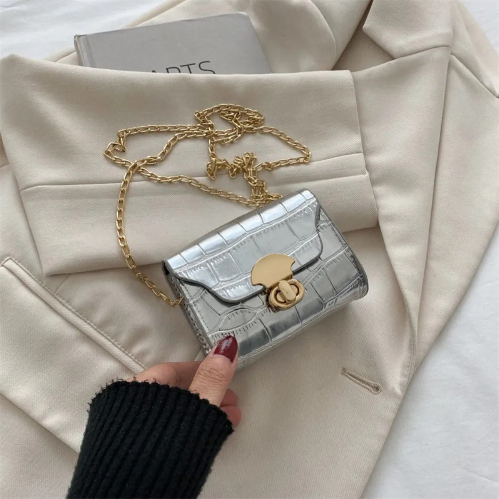 Mini fashionable shoulder crossbody small box bag,