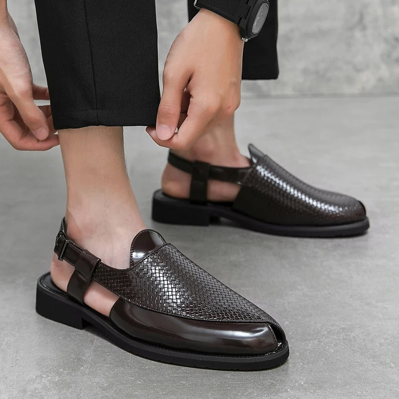 soft leisure sandals men slippers both lightweight non-slip Big Siz