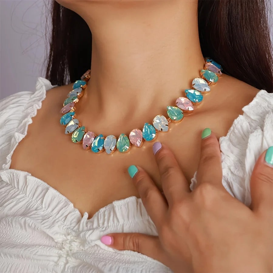 bing bling Rhinestone Necklace