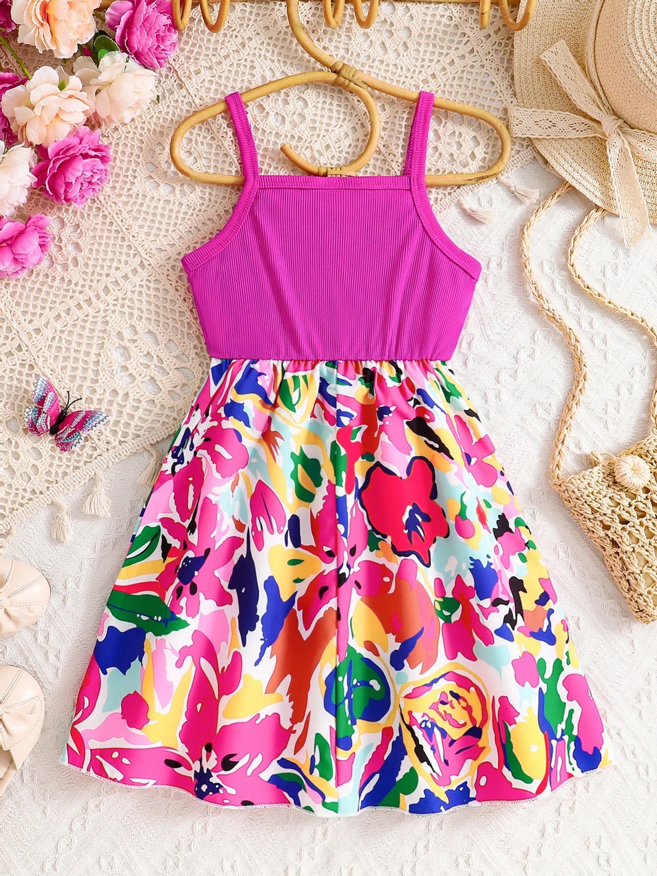 Kids Summer Dress Girls Fashion Cute Casual dress