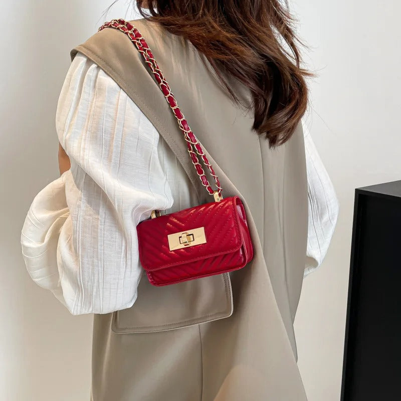 Design Bags for Women, Trendy New Western-style Chain Mini Crossbody Bags