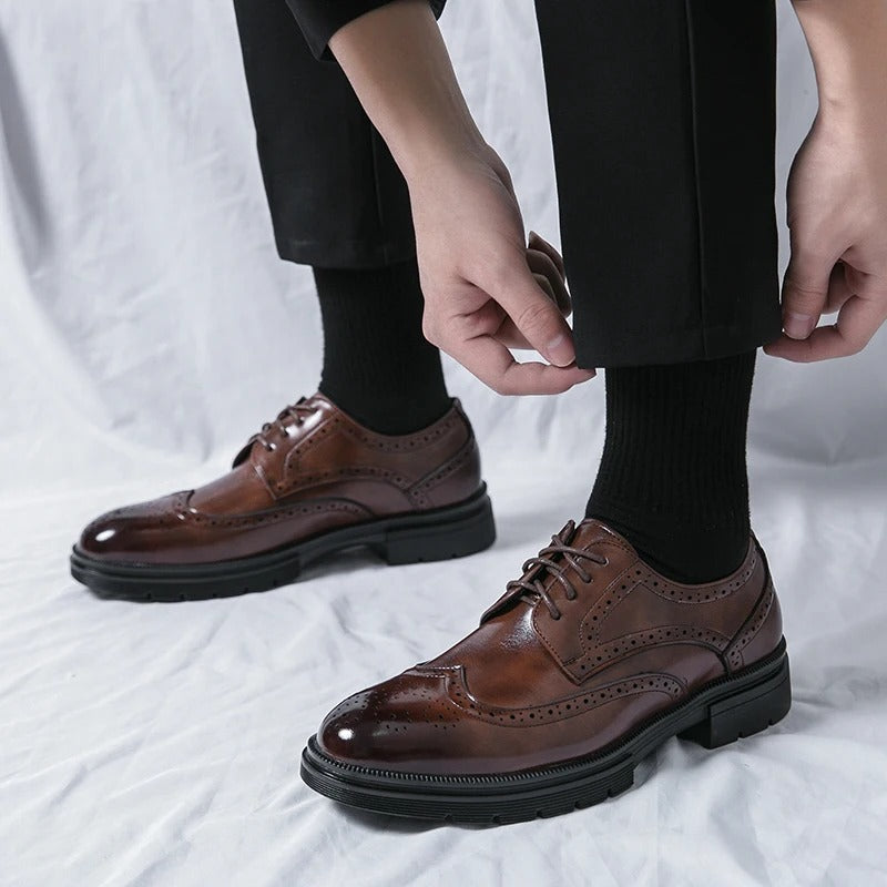 Up Oxfords Footwear Loafers Leather Breathable