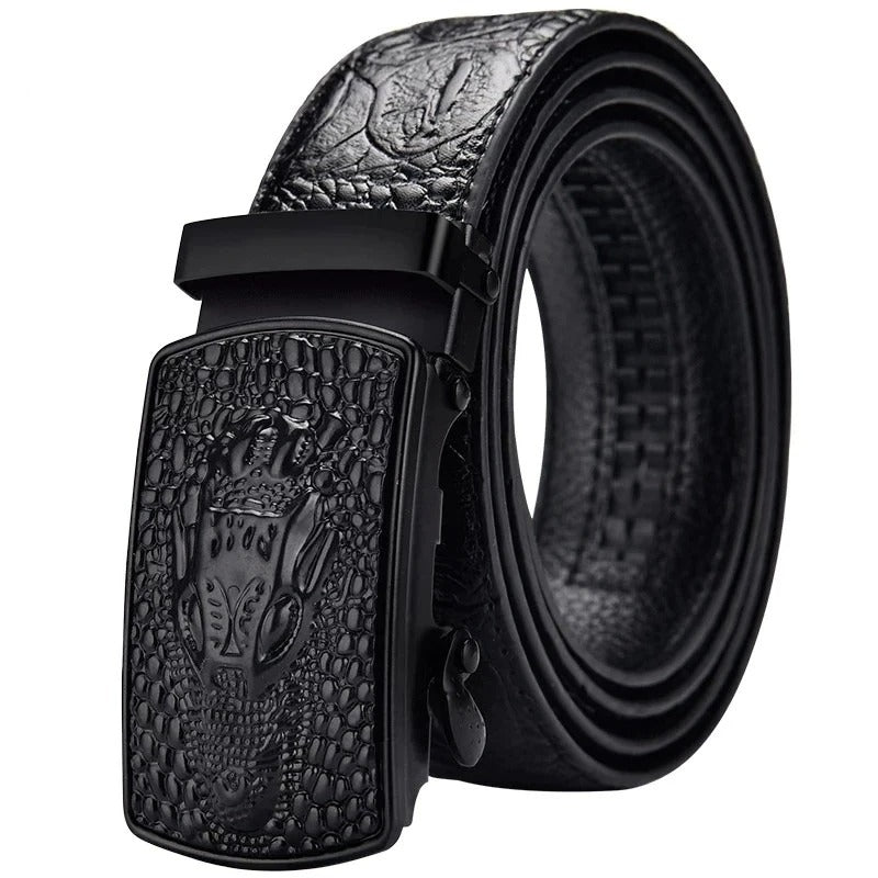 Buckle Jeans Decorative Men Retro Punk